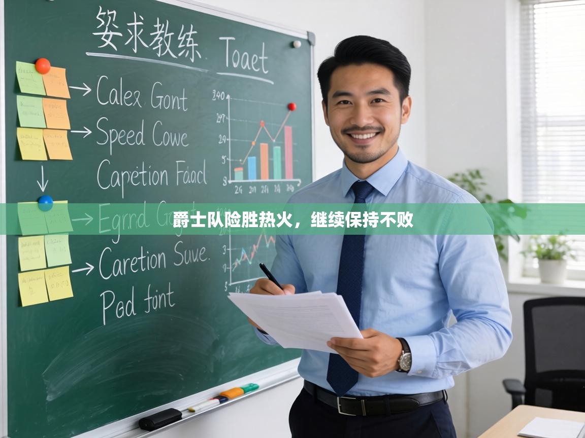 爵士队险胜热火，继续保持不败